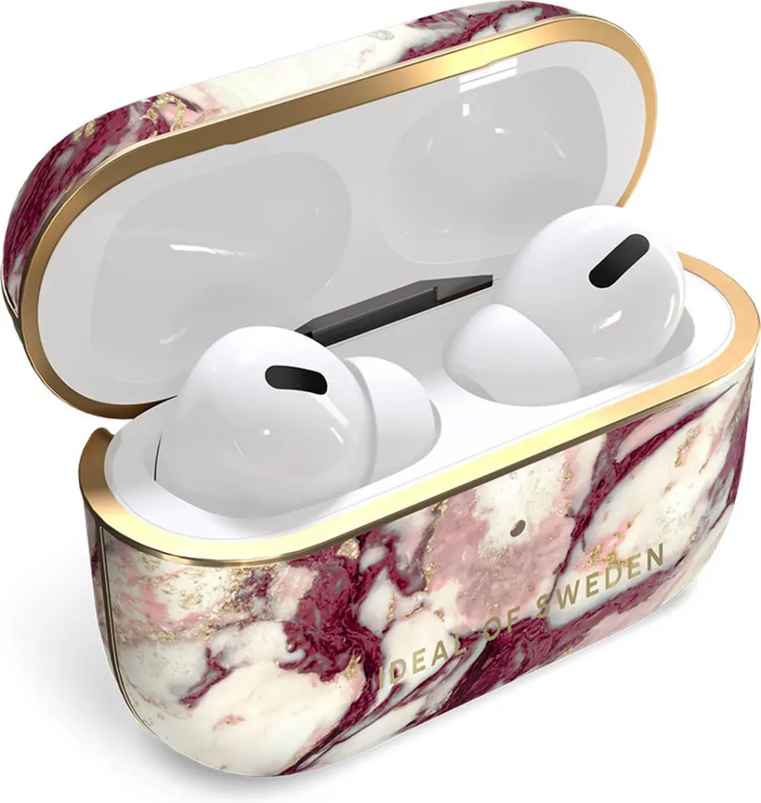 iDeal of Sweden AirPods Pro Hoesje Calacatta Ruby Marble