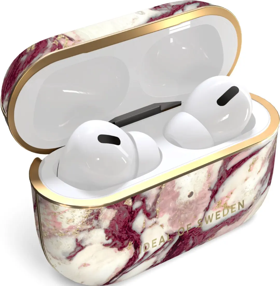 iDeal of Sweden AirPods Pro Hoesje Calacatta Ruby Marble
