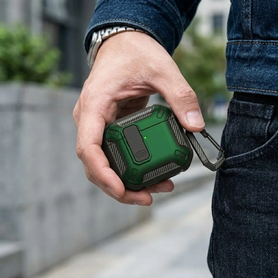 NUVEX Groen Hoesje AirPods Pro 2 - Cleaning Kit