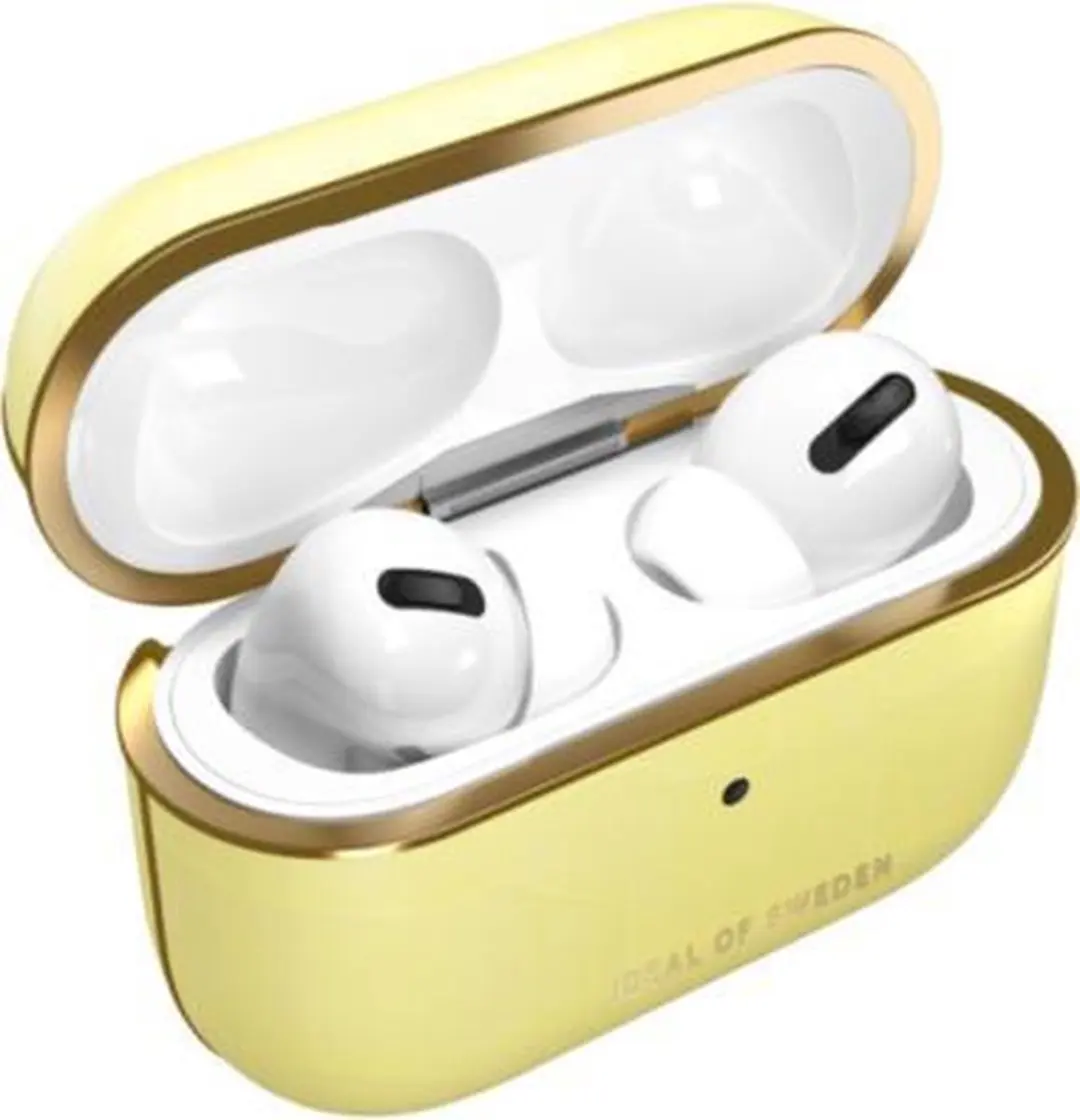 iDeal of Sweden AirPods Case PU - Apple AirPods Pro - Lemon Croco