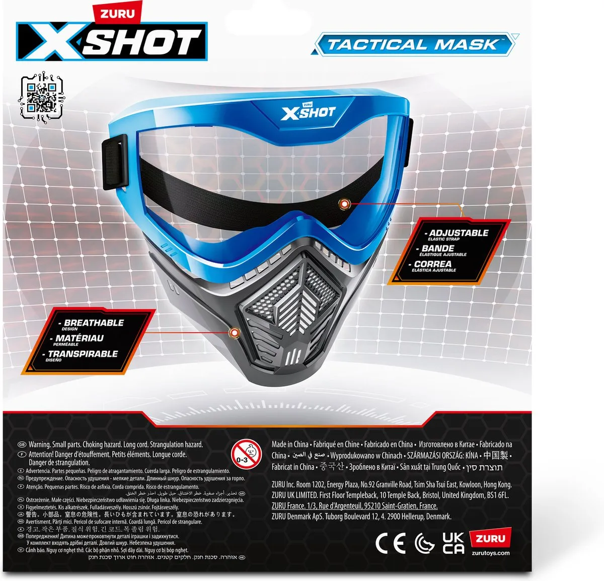 XSHOT Tactical Mask ZURU 36776 - Speelgoedblaster