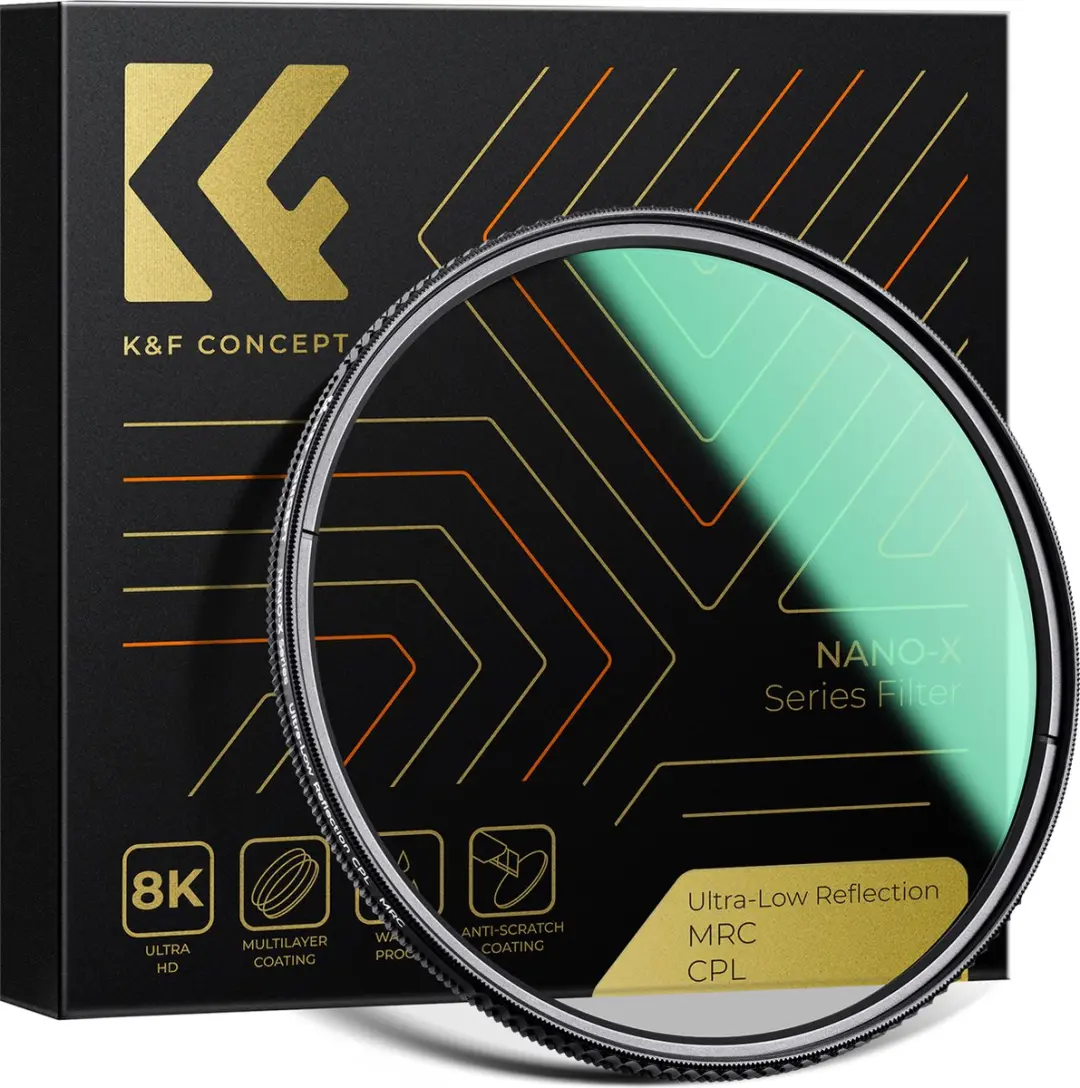 K&F Concept 82mm CPL Filter Nano-X MRC HD