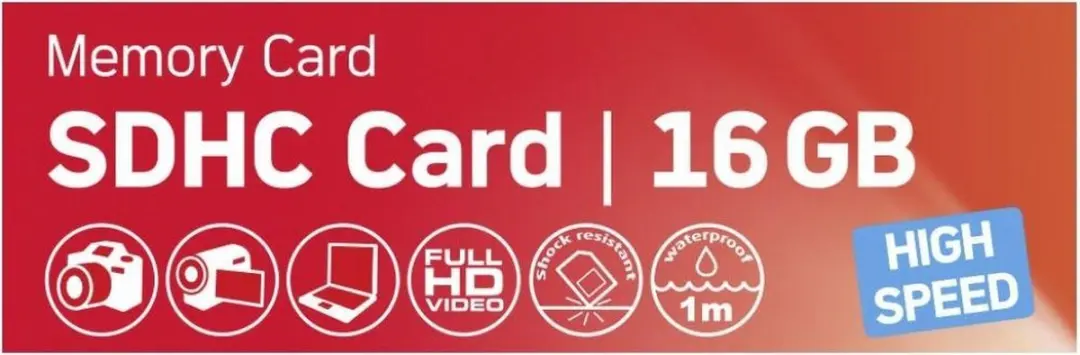 AgfaPhoto SDHC 16GB Class 10 UHS-I U1