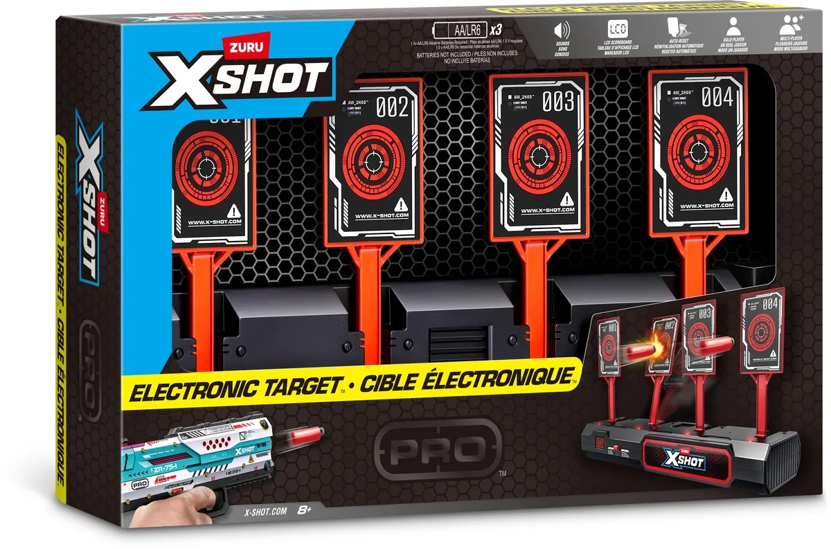 XSHOT Pro-Series 36829 Elektronisch Doel - Zwart
