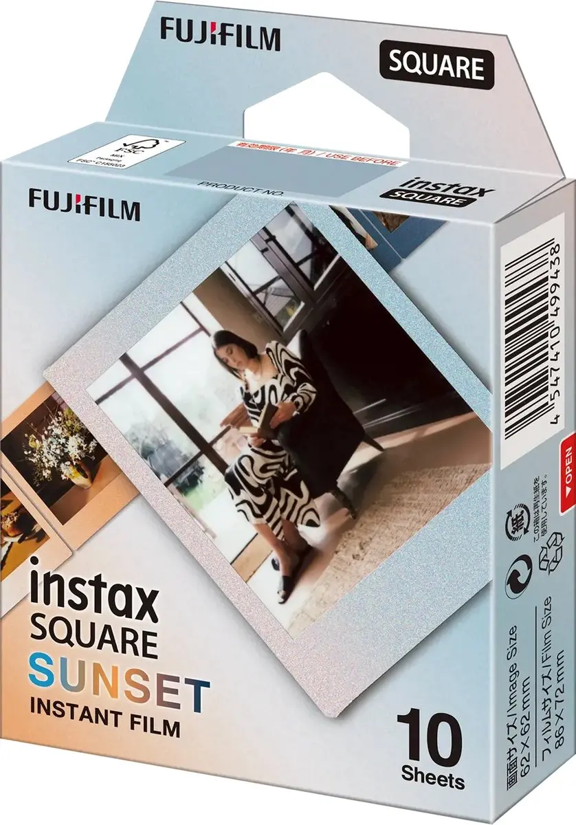 FUJIFILM instax Square SunSet Film 10 Vel