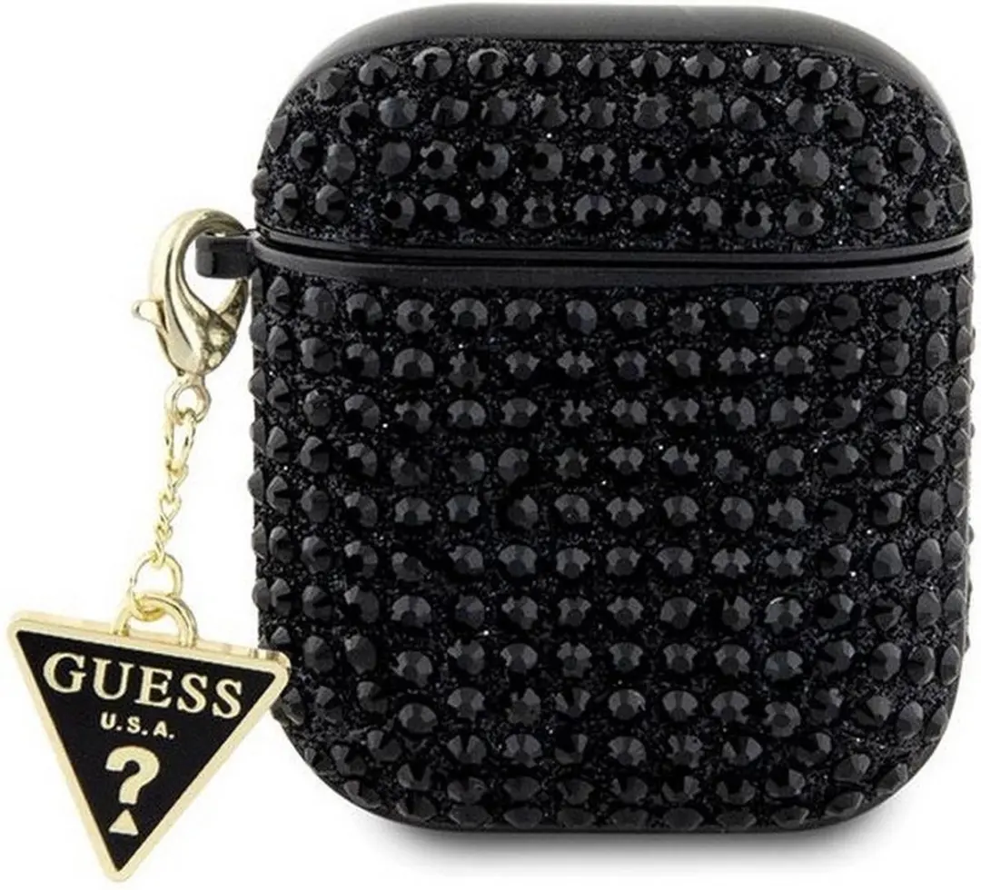 GUESS AirPods Case - Zwart - 3666339120597