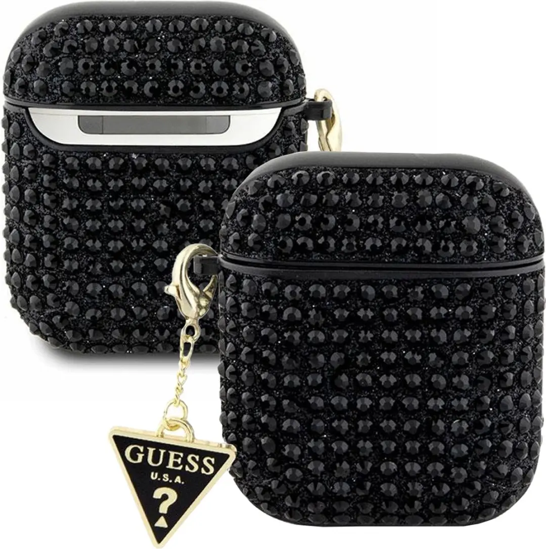 GUESS AirPods Case - Zwart - 3666339120597