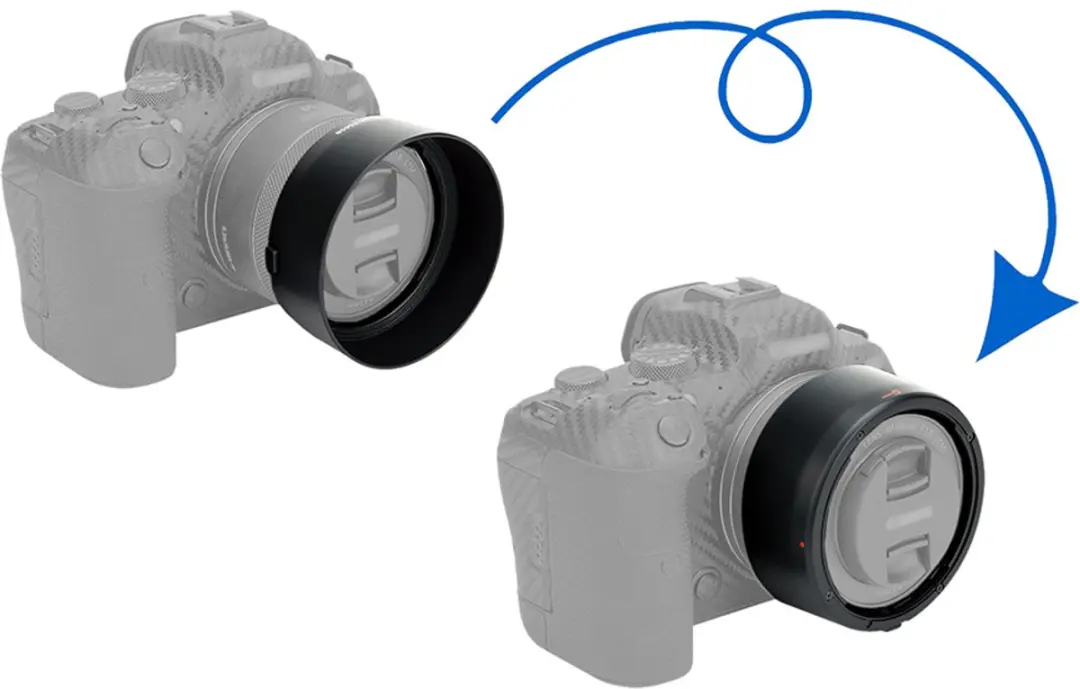 JJC Zonnekap LH-68II 49mm - Canon ES-68