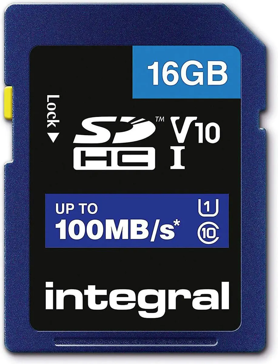 Integral INSDH16G-100V10 Geheugenkaart 16GB