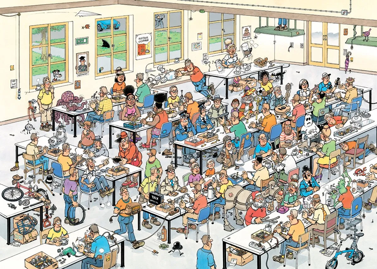 Jan van Haasteren Kunnen wij het maken? 1000 Stuks Legpuzzel - Meerkleurig