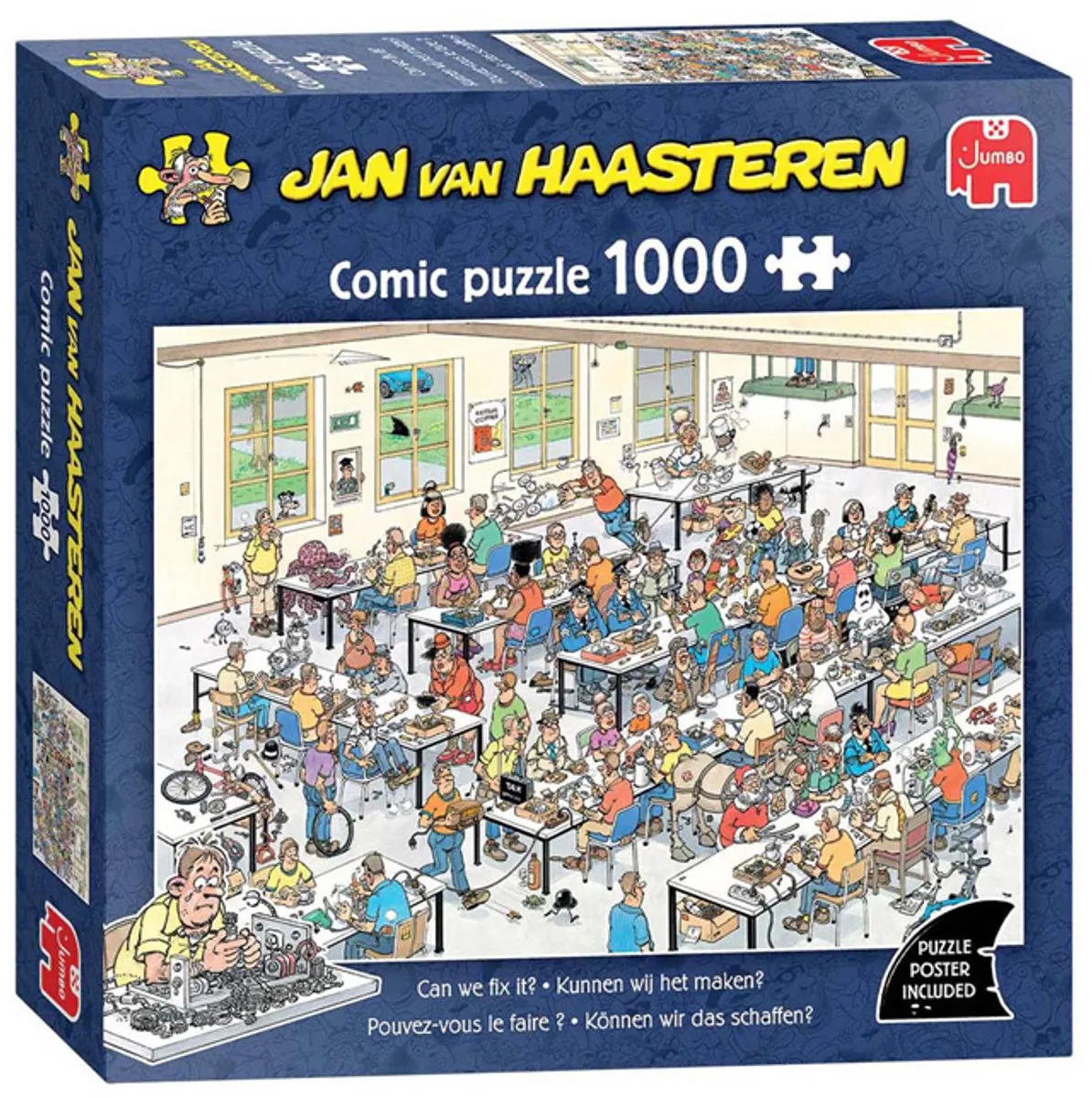 Jan van Haasteren Kunnen wij het maken? 1000 Stuks Legpuzzel - Meerkleurig