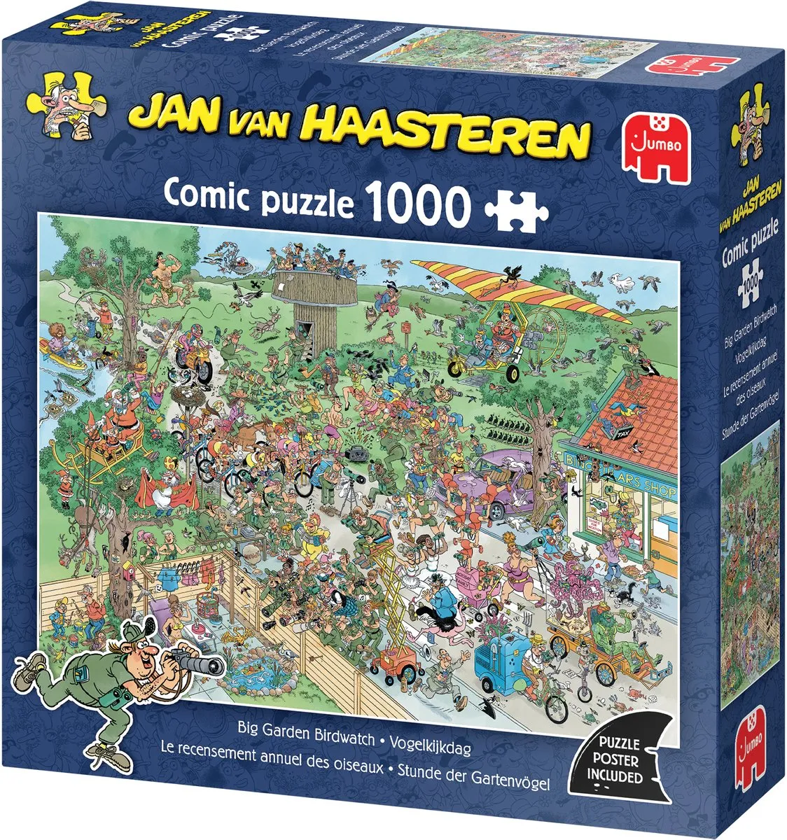Jan van Haasteren Vogelkijkdag Legpuzzel 1000 Stuks - Meerkleurig