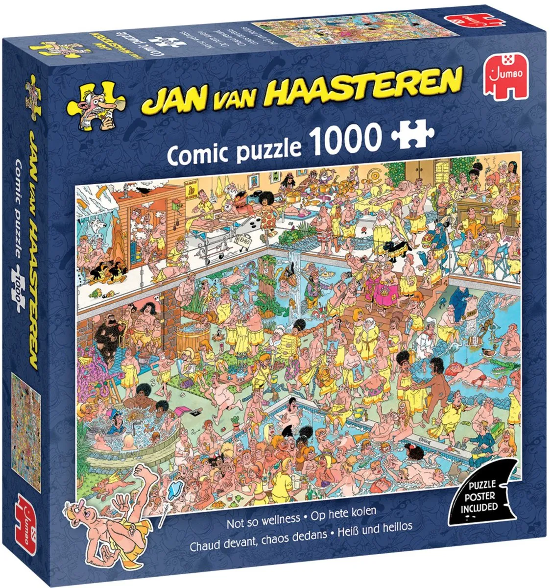 Jan van Haasteren Op Hete Kolen Legpuzzel 1000 Stuks - Multicolor