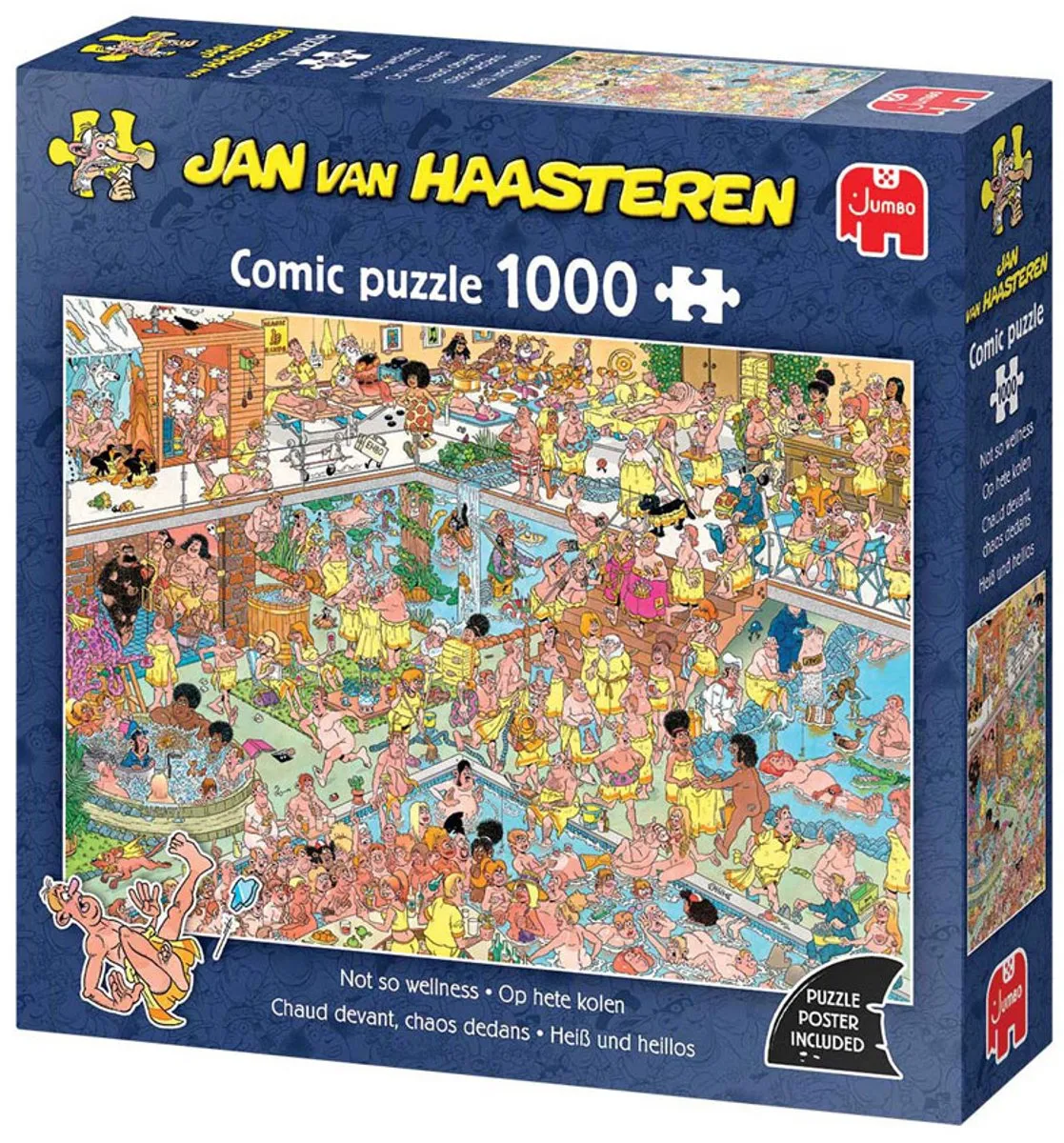 Jan van Haasteren Op Hete Kolen Legpuzzel 1000 Stuks - Multicolor