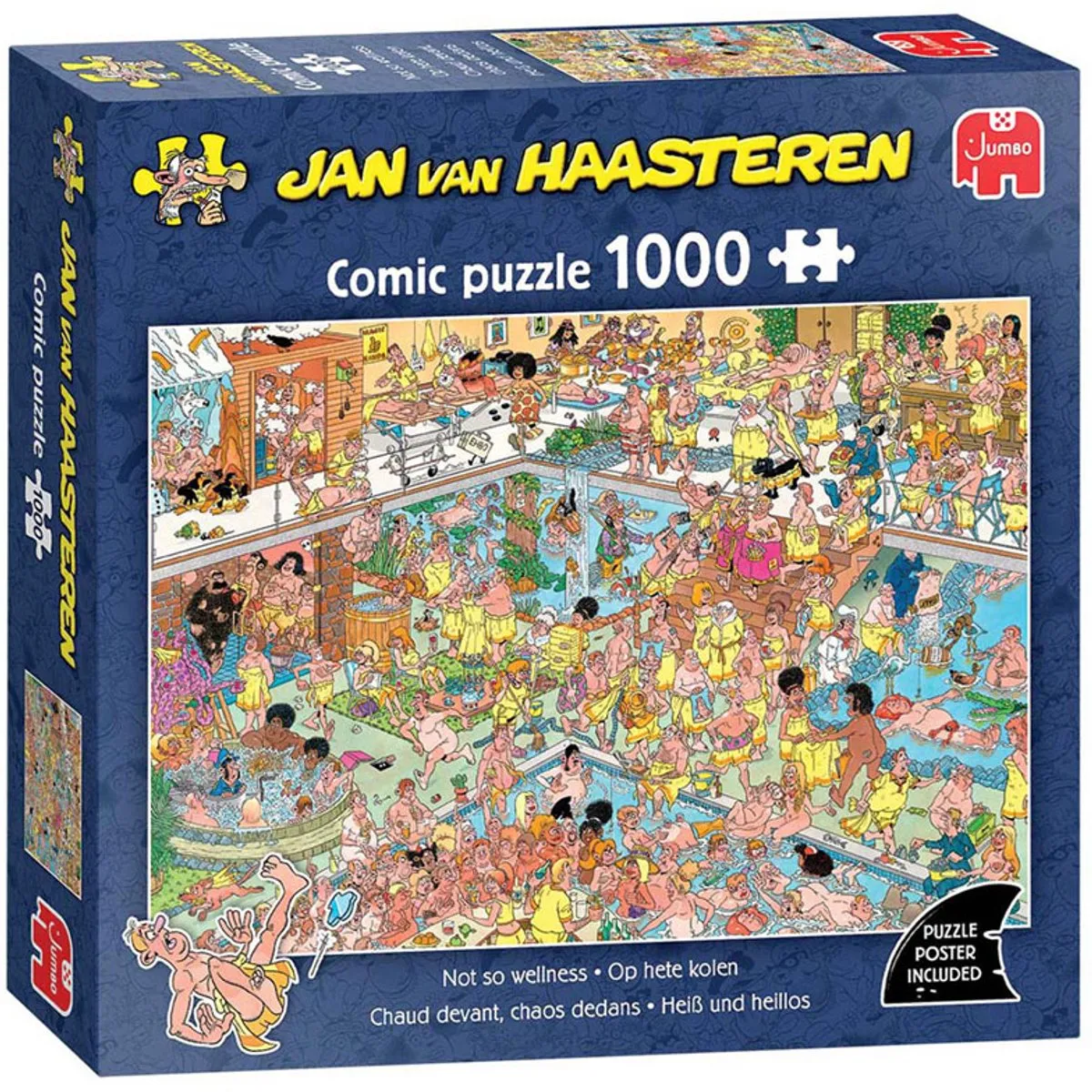 Jan van Haasteren Op Hete Kolen Legpuzzel 1000 Stuks - Multicolor - afbeelding 6 van 6