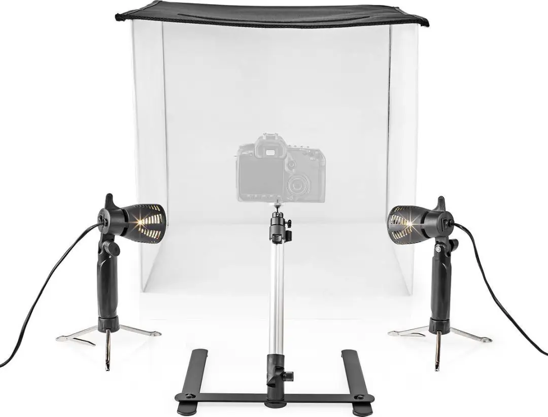 Nedis SKT012WT Fotostudioset 2x Lampen