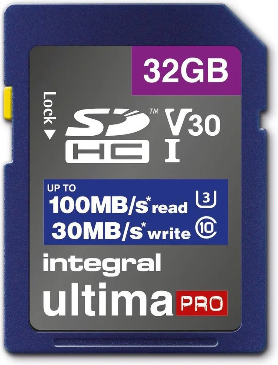 Integral INSDH32G-100V30 Geheugenkaart 32GB