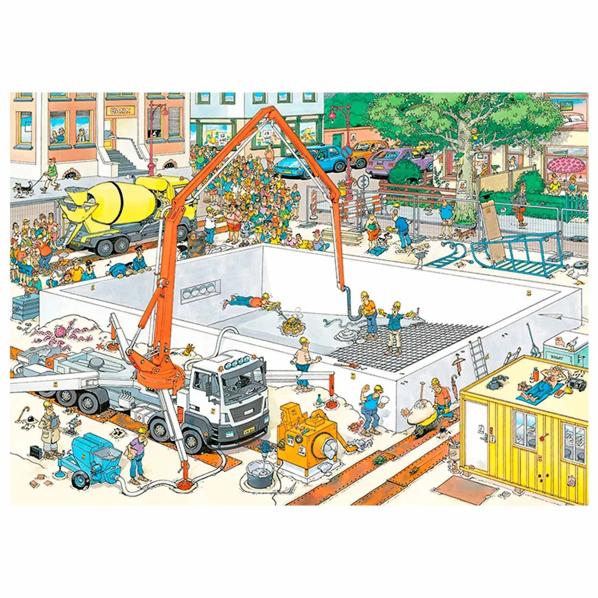 Jan van Haasteren 1000 Stuks Puzzel - Meerkleurig