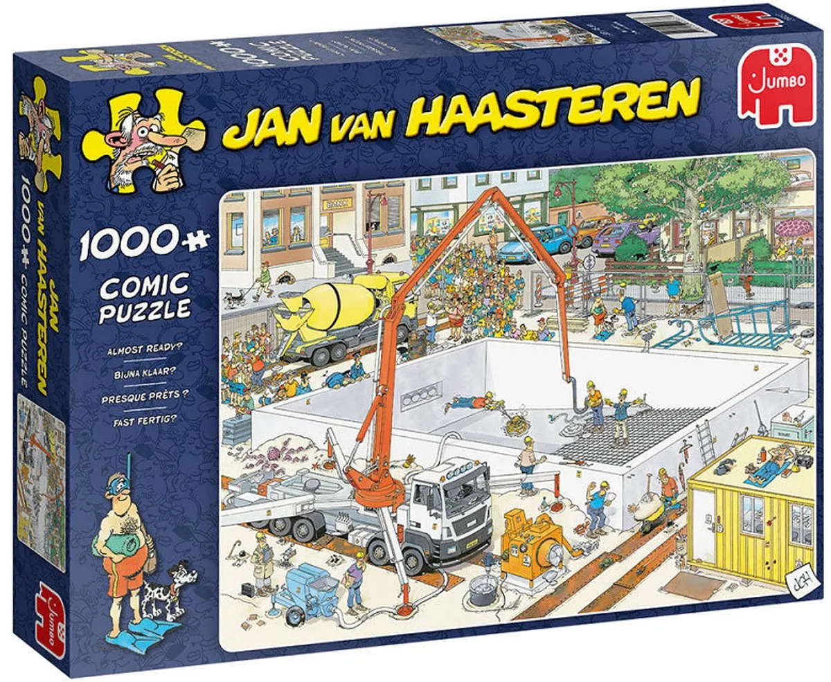 Jan van Haasteren 1000 Stuks Puzzel - Meerkleurig