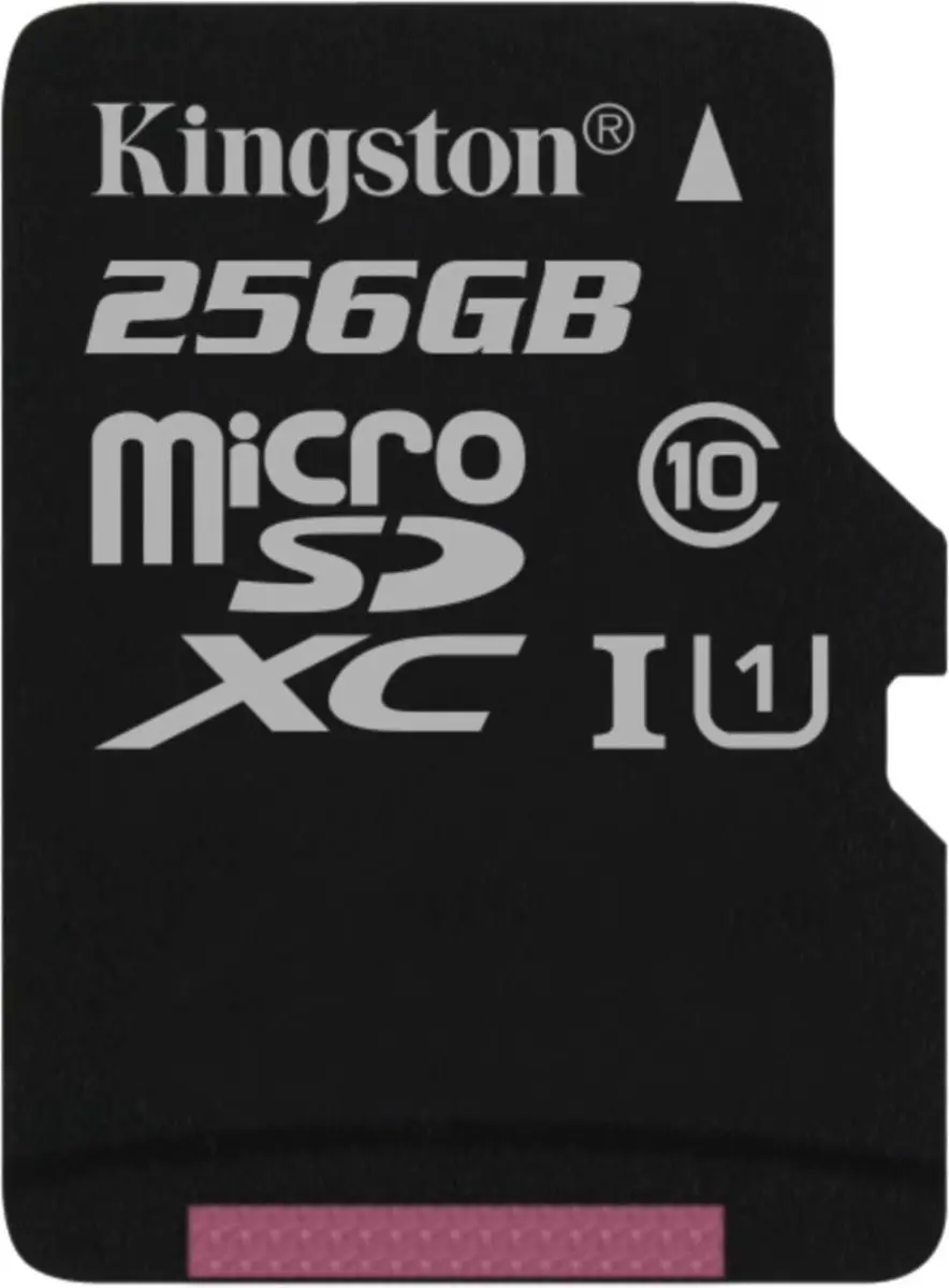 Kingston SDC10G2/256GBSP MicroSDXC 256GB - Klasse 10 UHS-I - afbeelding 2 van 4