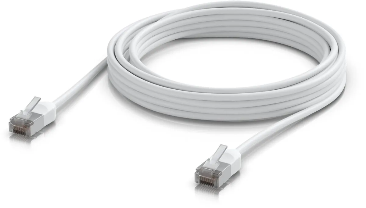 Ubiquiti UACC-Cable-Patch-Outdoor-C6A-5M Netwerkkabel Cat6a Wit