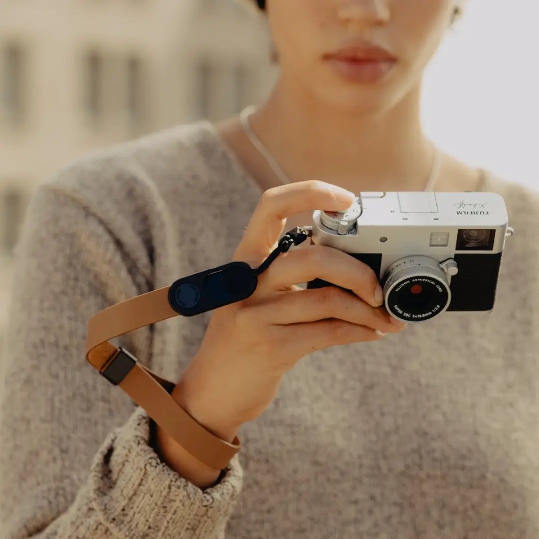 Peak Design Cuff Leather Camera Polsband - Bruin