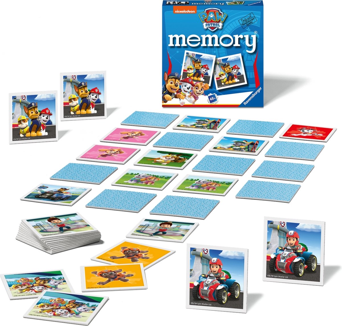 Ravensburger PAW Patrol memory® - Kaartspel memory®, het wereldberoemde spel dat nooit verveelt.