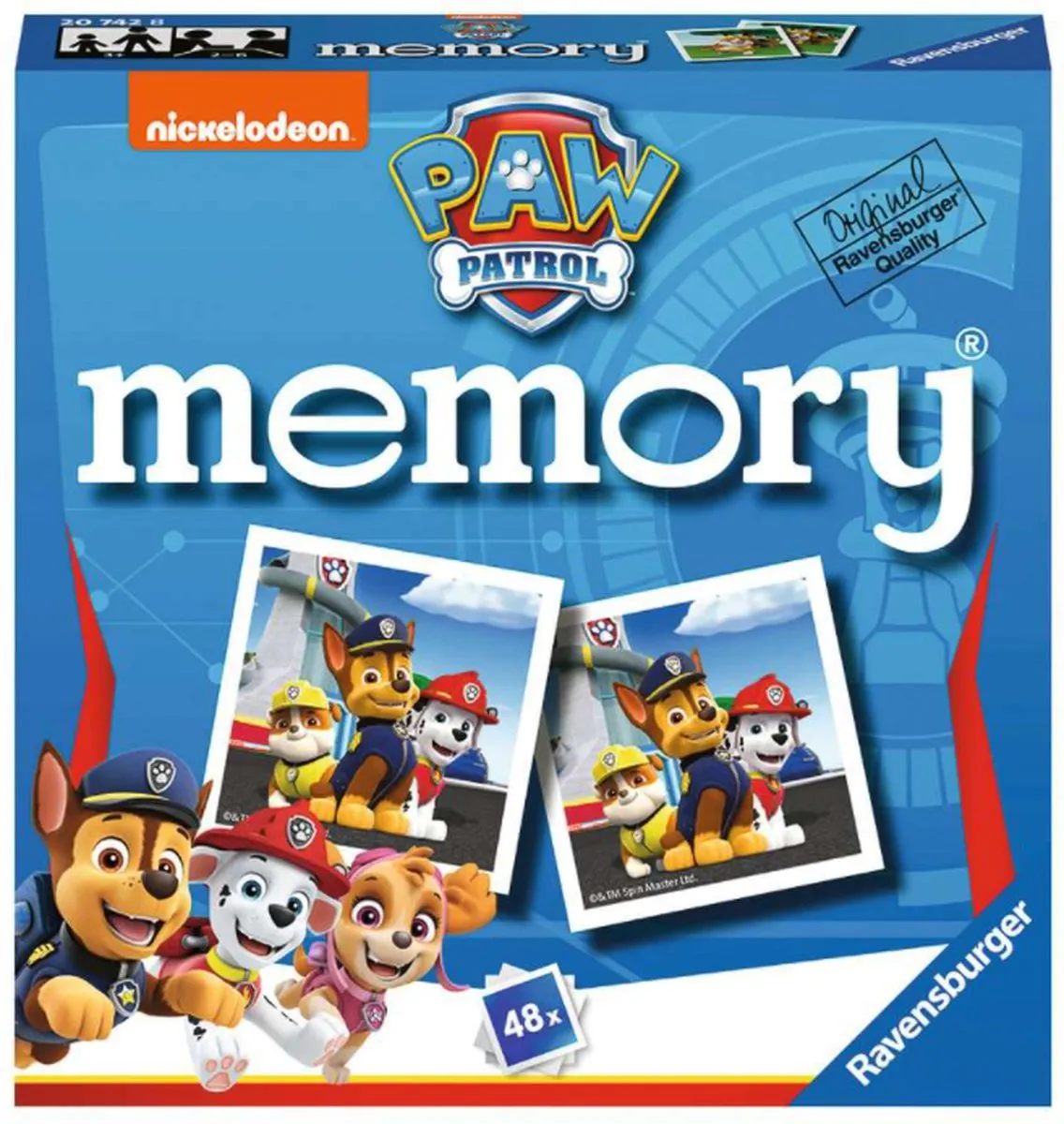 Ravensburger PAW Patrol Memory - Kaartspel - 2-6 Spelers