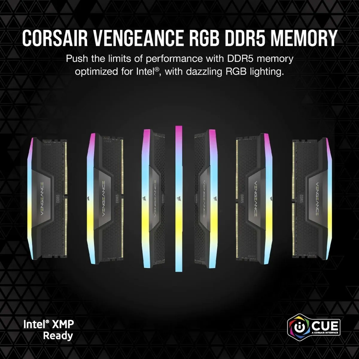 Corsair Vengeance RGB CMH96GX5M2B7000C40 DDR5 Geheugen - 96GB (2x48GB) 4800MHz