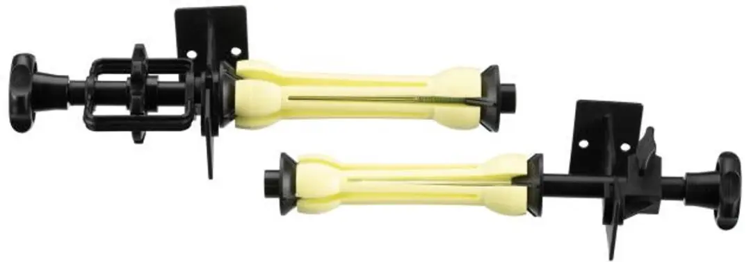 Bresser MB-11 Ophangsysteem - 2x Muurbeugels, Rolhouders & Gewicht - Zwart/Blauw/Wit - afbeelding 6 van 6