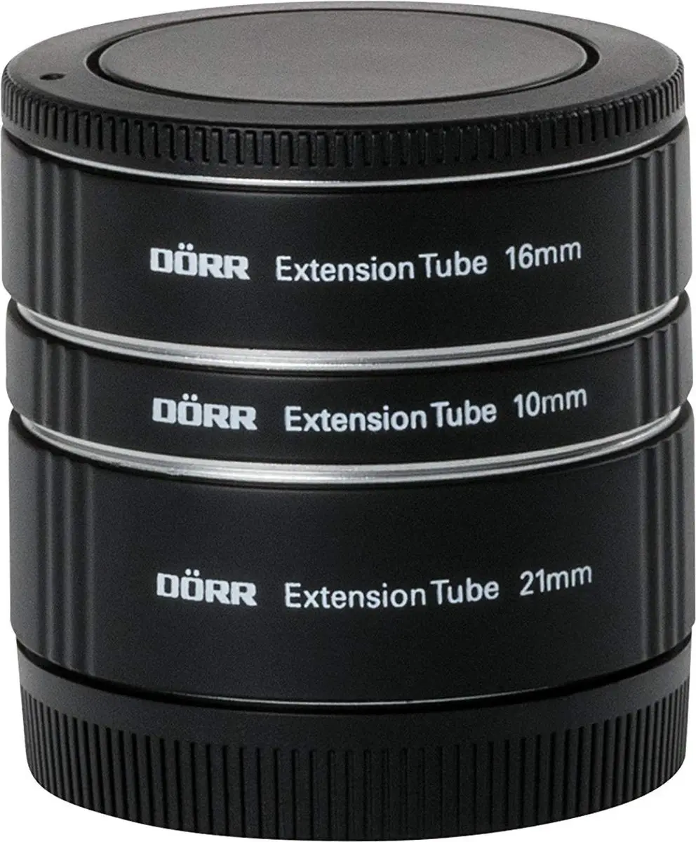 Dörr Macro Tussenringen Set 12/20/36mm - Zwart