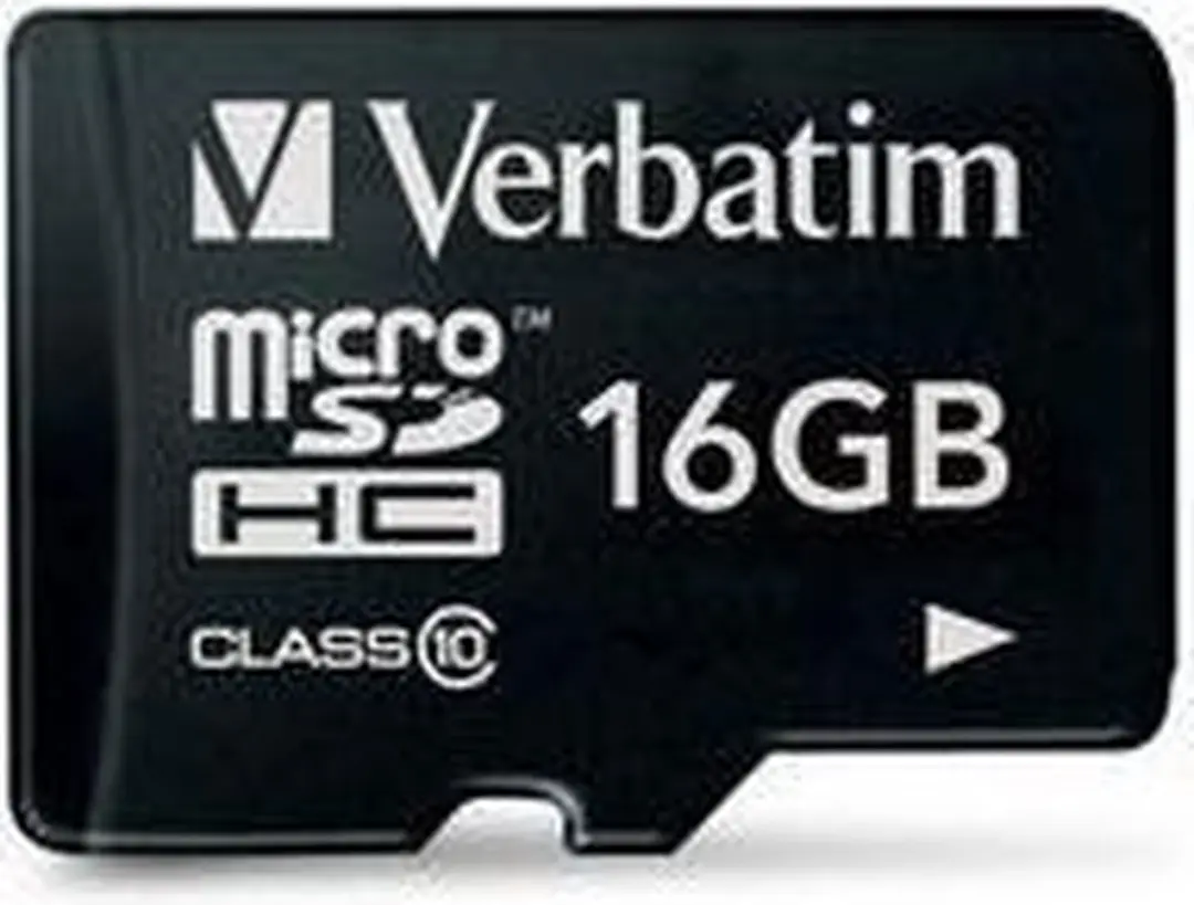 Verbatim microSDHC Geheugenkaart 16GB Klasse 10