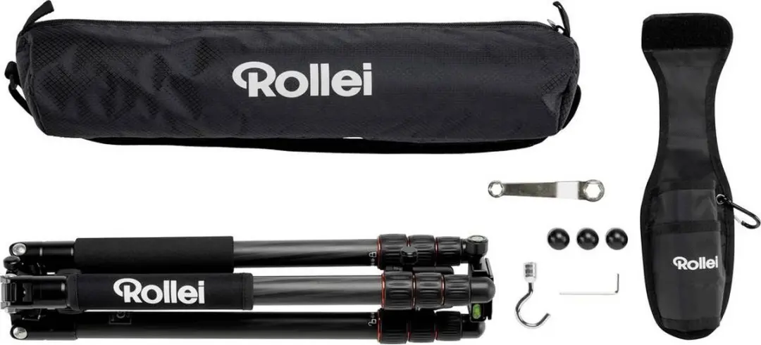 Rollei C5i Carbon Statief 11-156cm - 4 Secties - Carbon