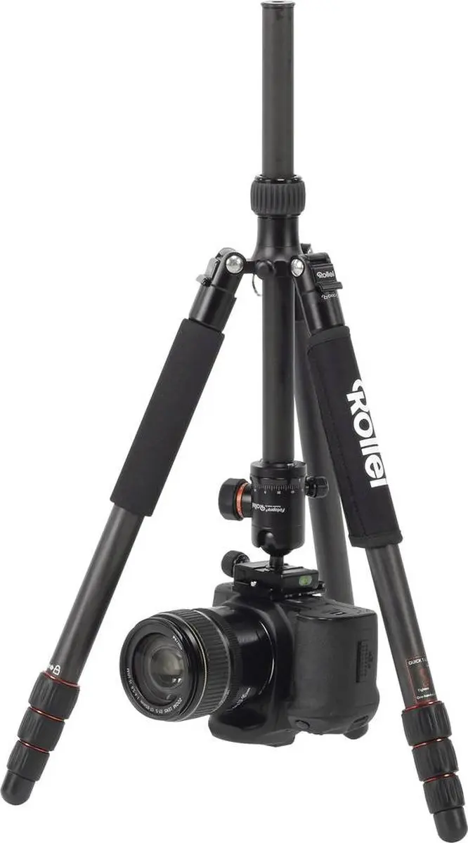 Rollei C5i Carbon Statief 11-156cm - 4 Secties - Carbon