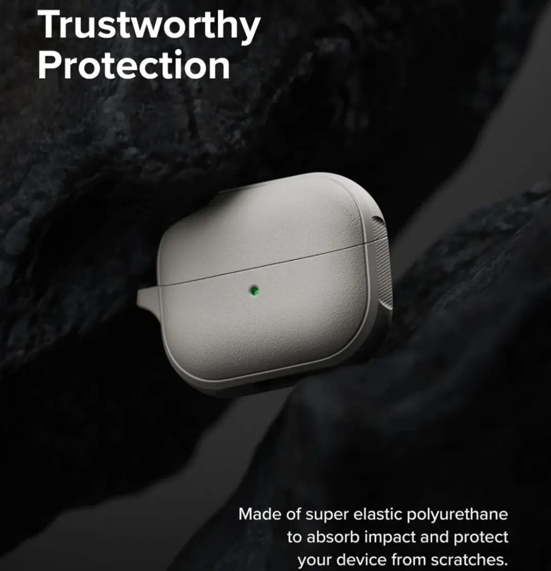 Ringke Onyx Magnetic Hoesje Samsung Galaxy Buds 3/3 Pro - Grijs