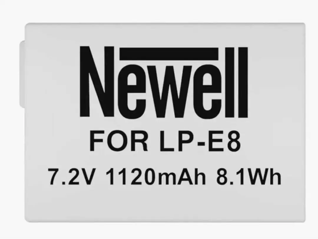Newell Canon LP-E8 Accu 1120mAh - afbeelding 5 van 6