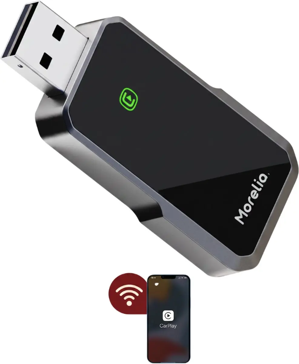 Morelia 2-in-1 CarPlay Android Dongle