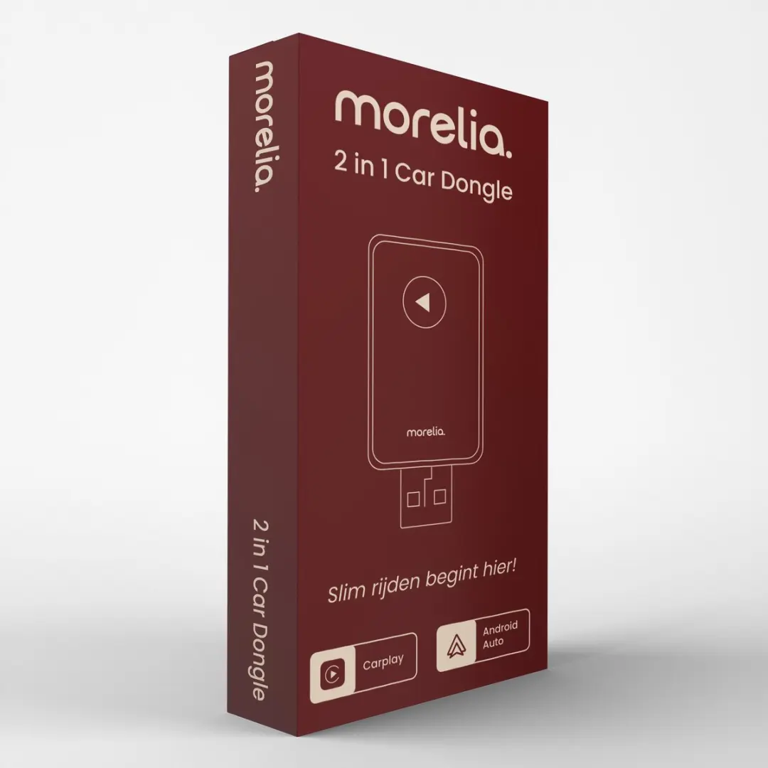 Morelia 2-in-1 CarPlay Android Dongle - USB-C/USB-A