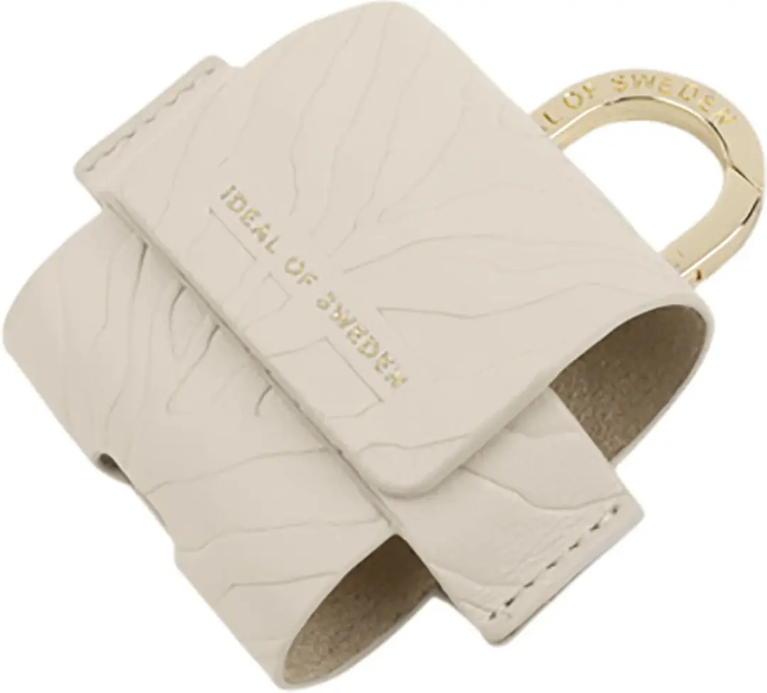 iDeal of Sweden Flo Hoesje AirPods 3 - Zebra Karabijnhaak - Ecru