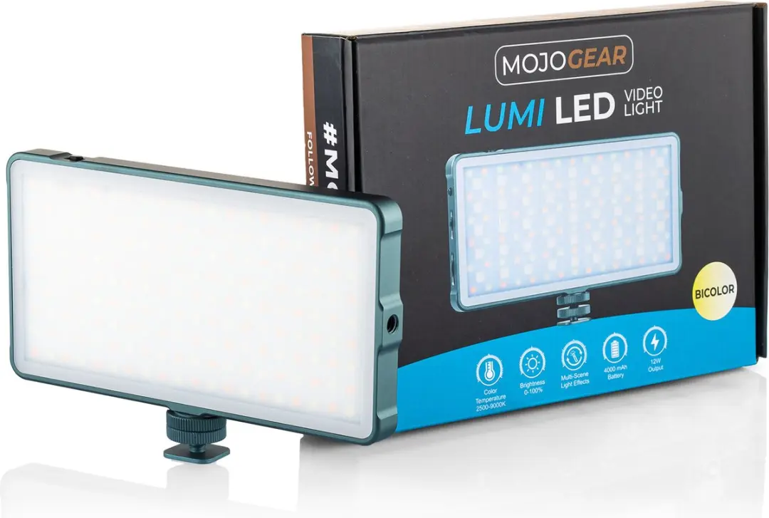 MOJOGEAR Lumi Bicolor LED-lamp MG-L05 - 12W - 4.000mAh - Grijs