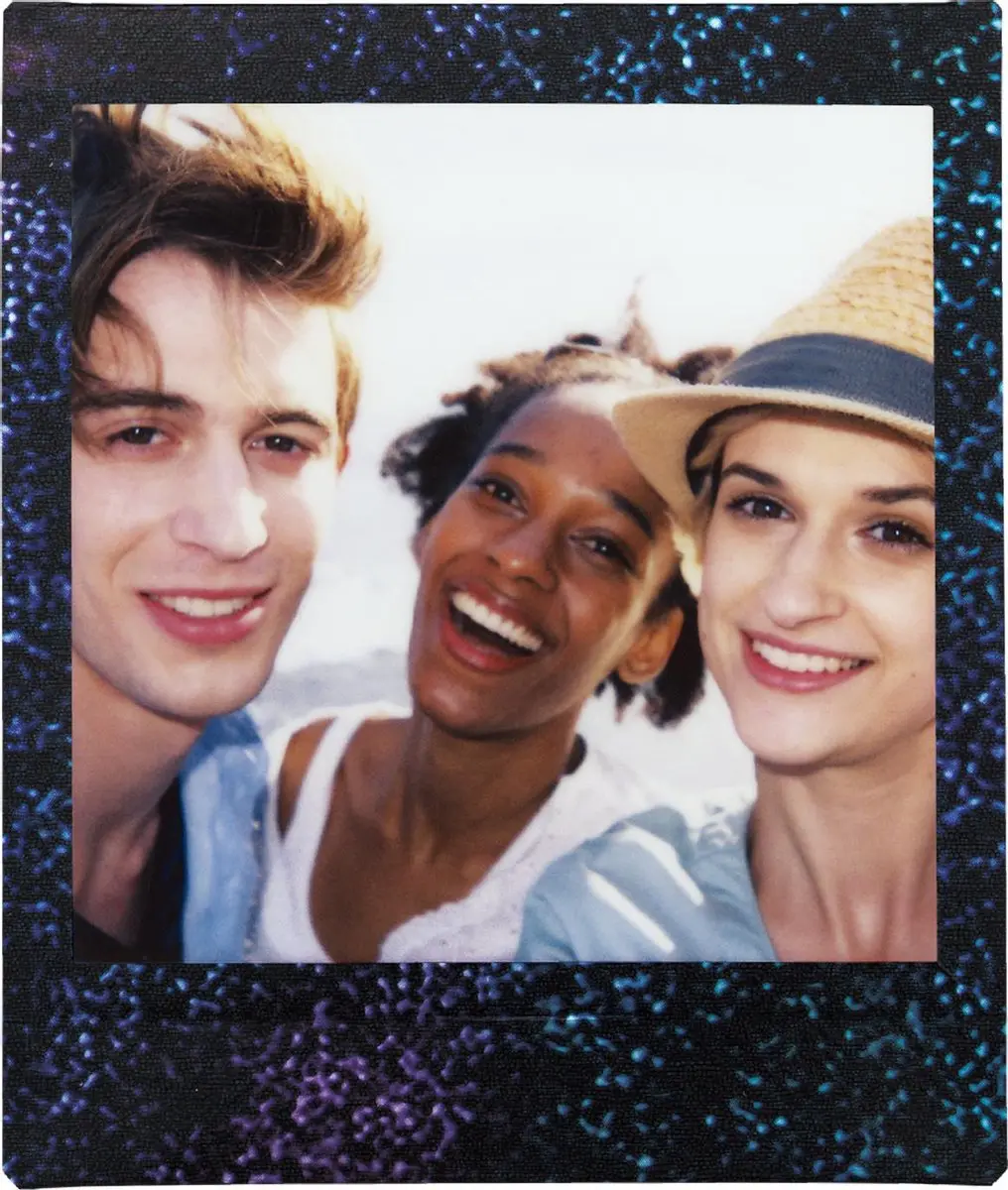 FUJIFILM instax Square Film 10 Stuks - Zwart met Glitter - afbeelding 6 van 6