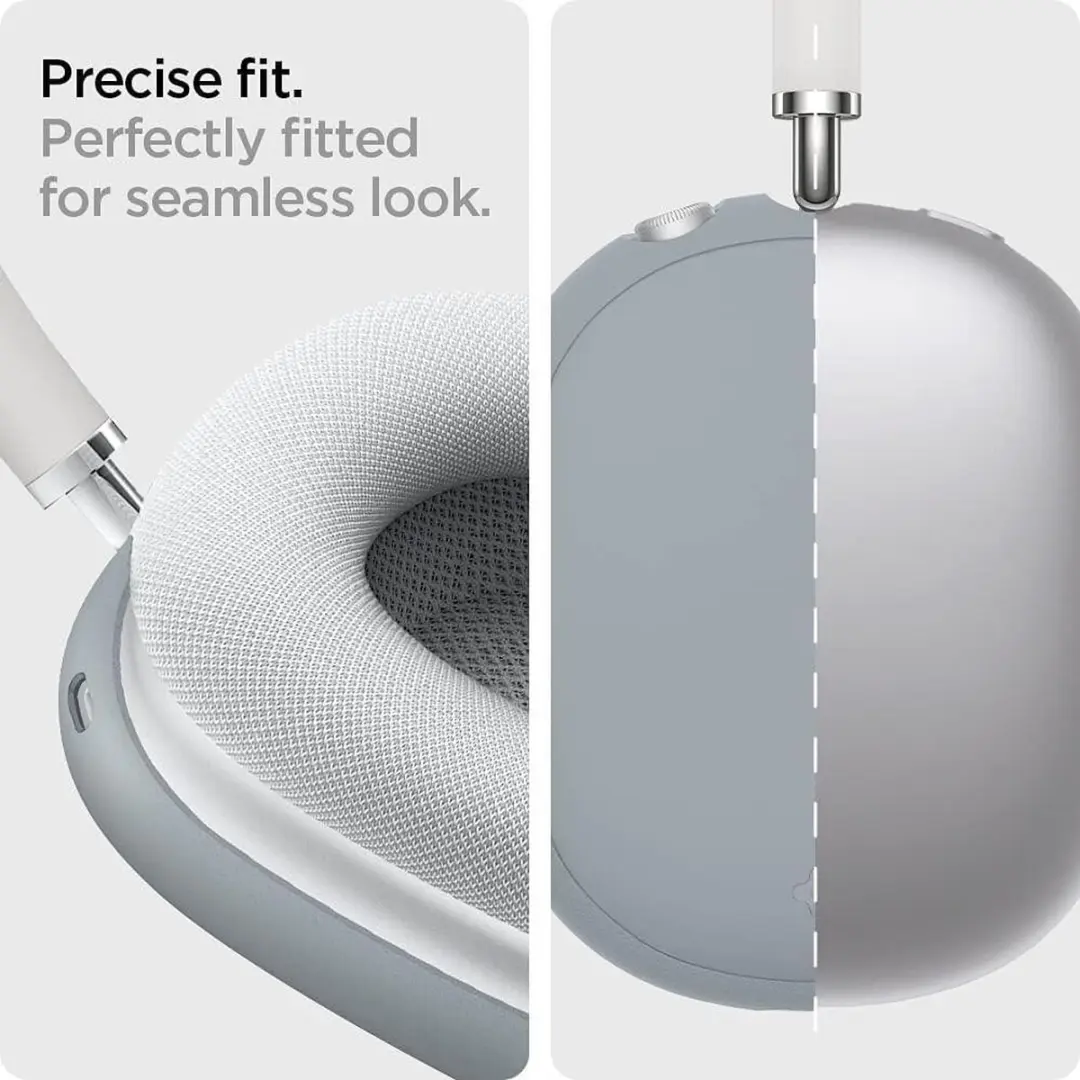 Spigen Silicone Fit Hoes Apple AirPods Max - Grijs