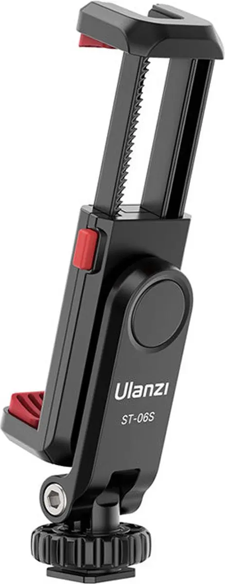 Ulanzi ST-06S Telefoonhouder - Zwart/Rood