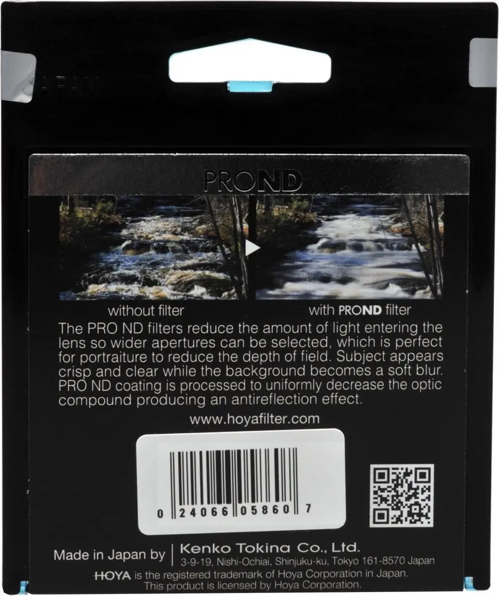 Hoya PRO ND64 Grijsfilter 49mm - 6 Stops