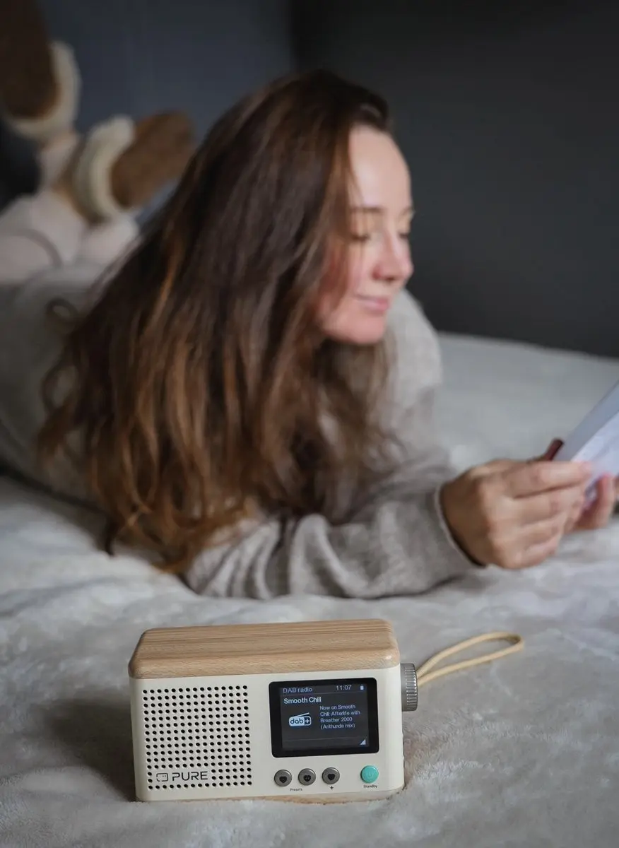 Pure Classic Mini DAB+ Radio 5W - Wit