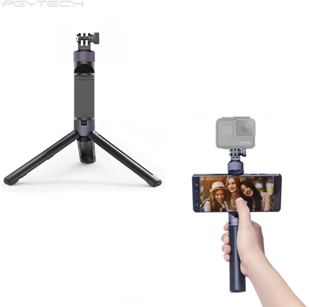 PGYTECH Hand Grip & Tripod Actioncam Statief - Smartphonehouder