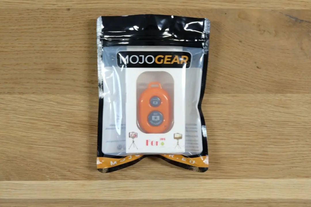 MOJOGEAR MG-02-ORANGE Bluetooth Camera-afstandsbediening - Oranje