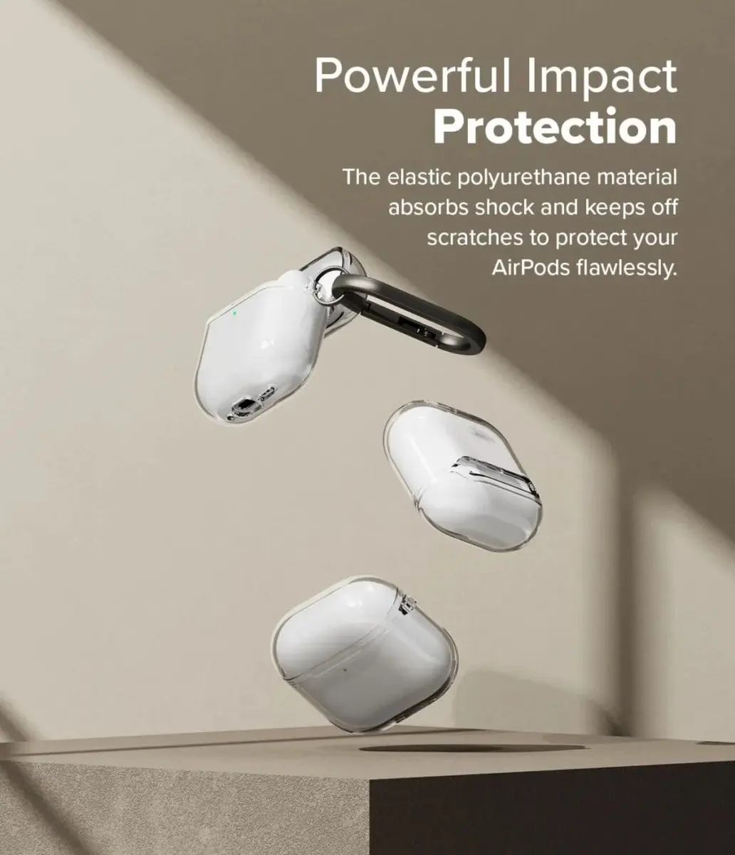 Ringke Air Case Apple AirPods 4 TPU Hoesje - Transparant