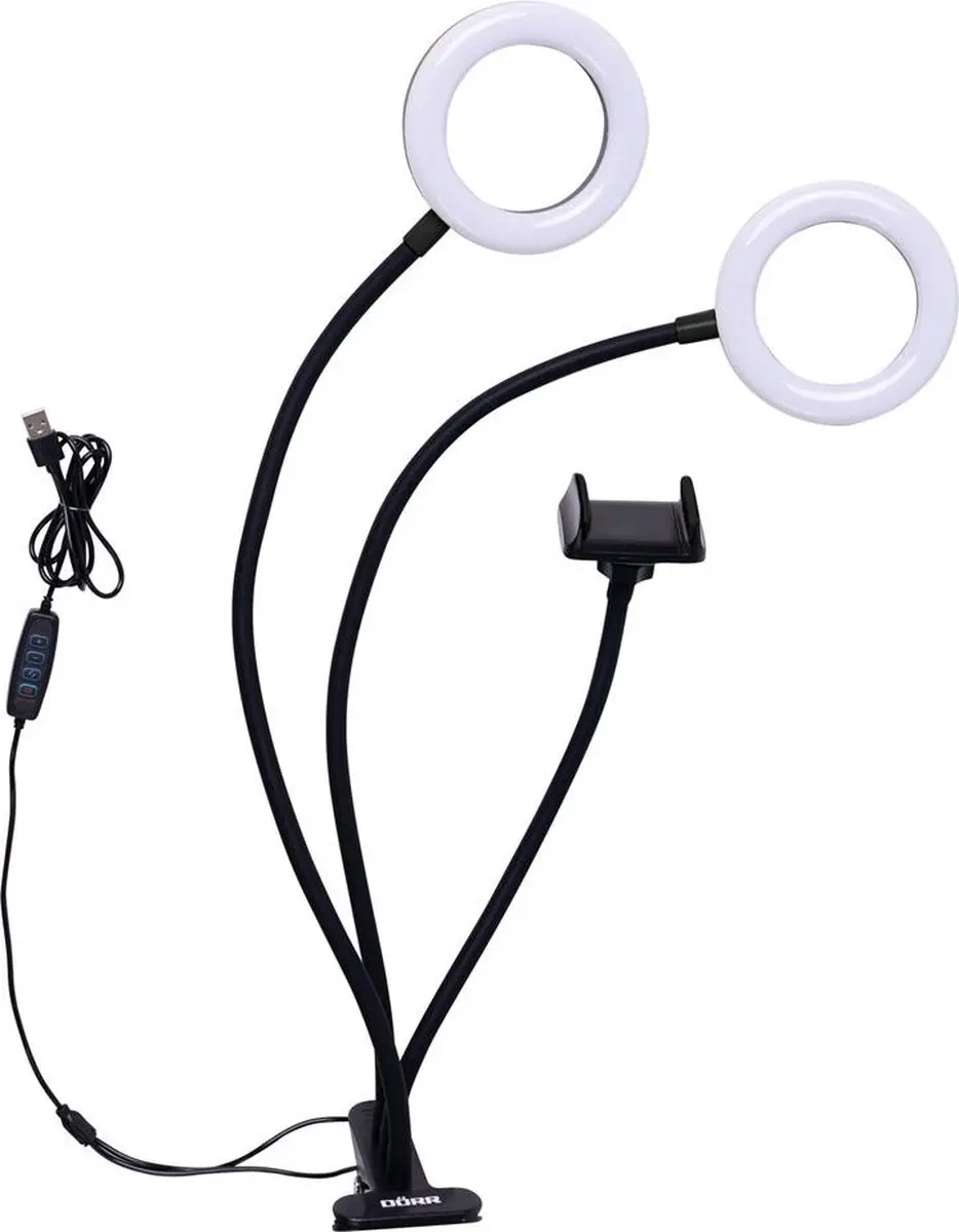 Dörr SLR-12 Bi-Color LED-ringlamp 12cm