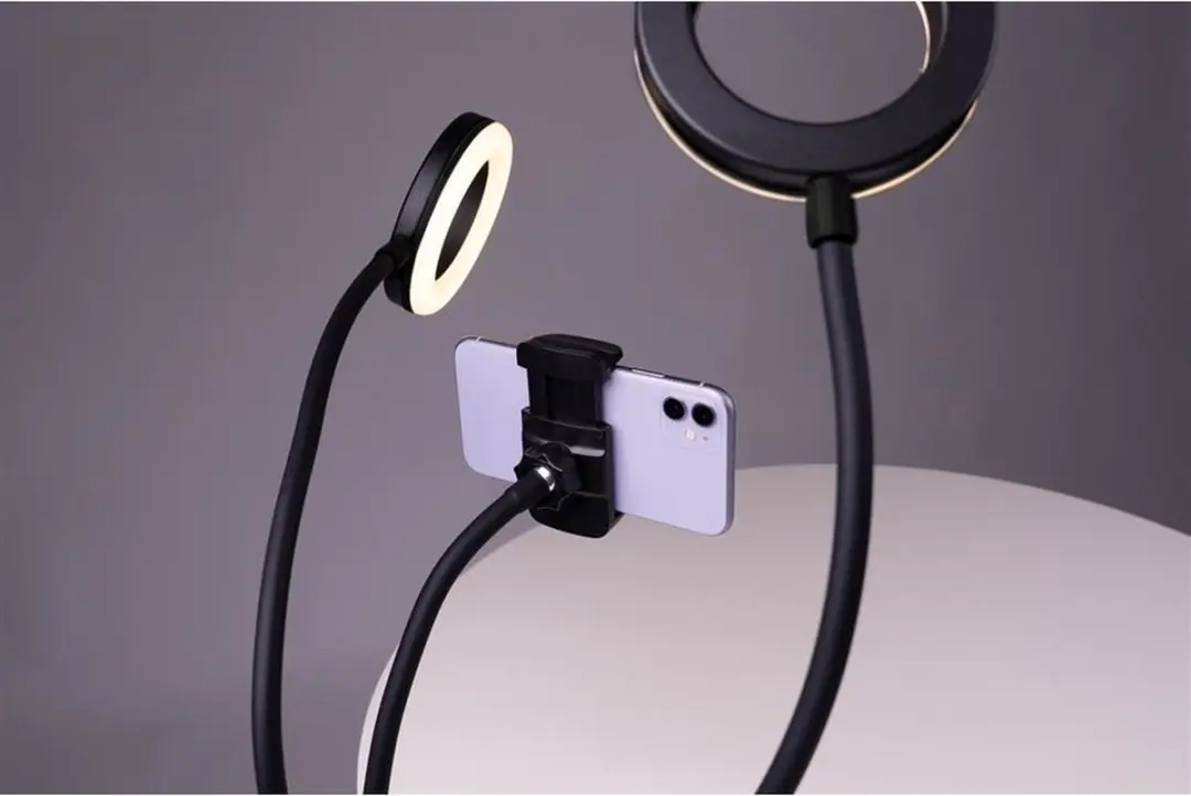 Dörr SLR-12 Bi-Color LED-ringlamp 12cm - 40 LED's - afbeelding 6 van 6